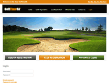 Tablet Screenshot of golftimesa.co.za